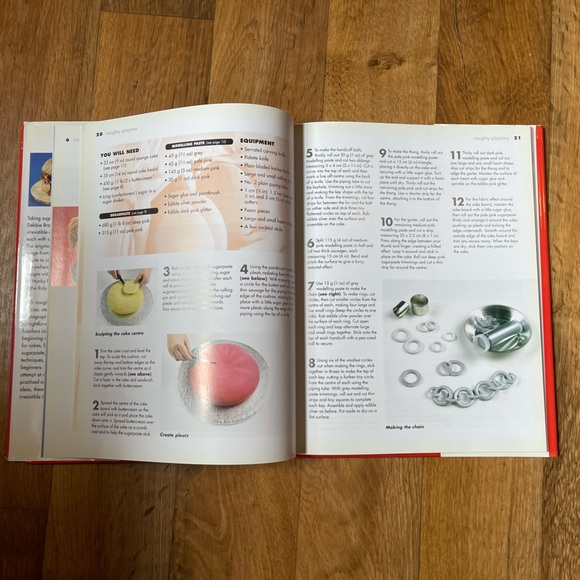 Naughty Cakes Debbie Brown Step by step recipes for 19 fabulous, fun cakes 2005 - Picture 8 of 10